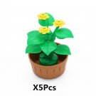 5pcs Potted Plan E Lego Accessories Minifigure Block Toys