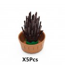 5pcs Potted Plan I Lego Accessories Minifigure Block Toys