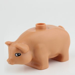 New Pig Animal Theme Lego Accessories Minifigure Block Toys