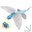 Flying Fish Animal Model Figure toys Pet Farm And Zoo Minifigure Block Toys