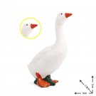 White Goose Animal Model Figure toys Pet Farm And Zoo Minifigure Block Toys