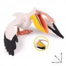 Pelican Bird 1 Animal Model Figure toys Pet Farm And Zoo Minifigure Block Toys