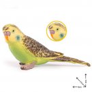 Yellow Parakeet Bird Animal Model Figure toys Pet Farm And Zoo Minifigure Block Toys