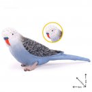 Blue Parakeet Bird Animal Model Figure toys Pet Farm And Zoo Minifigure Block Toys