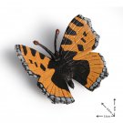 Light Brown Butterfly Animal Model Figure toys Pet Farm And Zoo Minifigure Block Toys