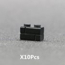 10pcs Black Wall Lego Accessories Minifigure Building Block Toys