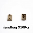 10pcs Brown Sandbag Lego Accessories Minifigure Building Block Toys