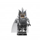 Meryn Trant Silver-plated Armor Version Lego Game of Thrones Minifigure Block Toys