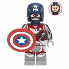Captain America Quantum Suit Lego Avengers End Game Superheroes Minifigure Block Toys