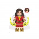 Mary Marvel Lego Shazam Movie Superheroes Minifigure Block Toys