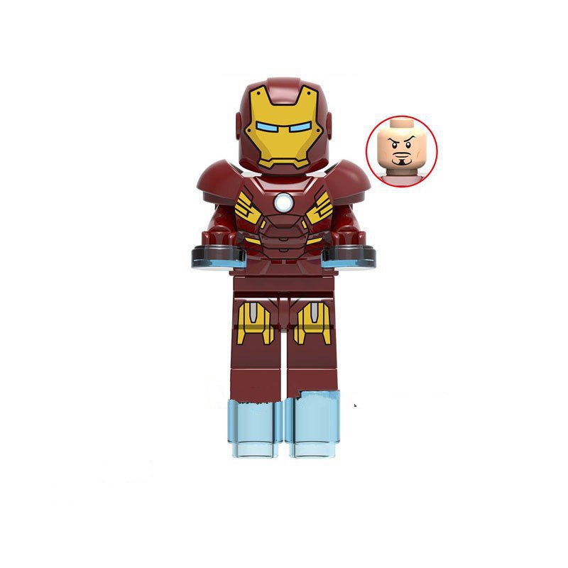 Iron Man Lego Avengers Infinity War Superheroes Minifigure Block Toys