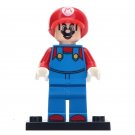 Mario Bros Game Character Lego Minifigure Block Toys