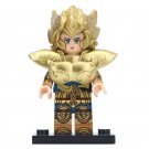 Leo Aiolia Lego Saint Seiya Anime Theme Superheroes Minifigure Block Toys