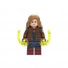 Captain Marvel With Jacket Lego Avengers End Game Superheroes Minifigure Block Toys