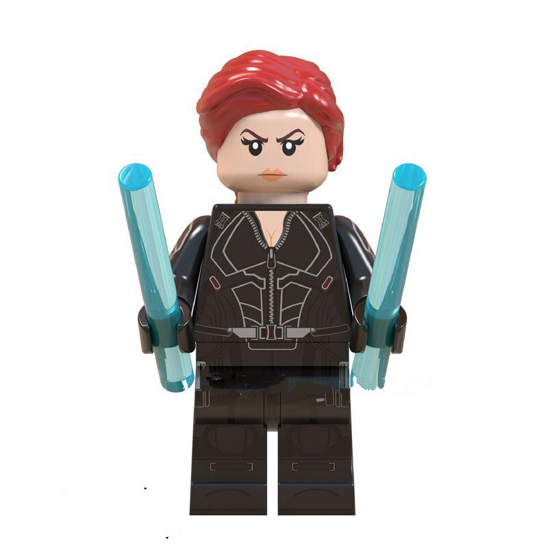 New Black Widow Lego Avengers End Game Superheroes Minifigure Block Toys