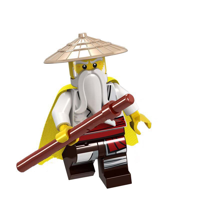 Master Wu New Version Lego Ninjago The Movie Superheroes Minifigure 