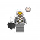 New Version Reinhardt Wilhelm Lego Overwatch Superheroes Minifigure Block Toys