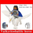 Valkyrie With Battle Horse Lego Avengers End Game Superheroes Minifigure Block Toys