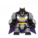 Big Size Silver Armored Batman Lego Batman Superheroes Minifigure Block Toys