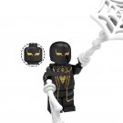 Spider Man Black Gold Suit Lego Far From Home Superheroes Minifigure Block Toys