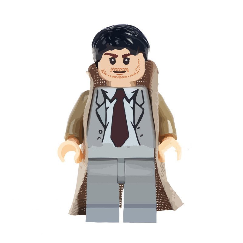Captain Jack Harkness Lego Doctor Who Superheroes Minifigure Block Toys