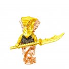 Golden Pyro Vipers Lego Ninjago Forbidden Spinjitzu Superheroes Minifigure Block Toys