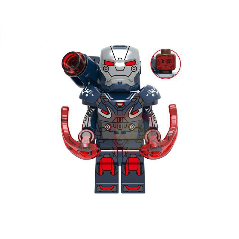 New War Machine Lego Avengers End Game Superheroes Minifigure Block Toys