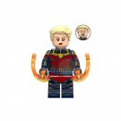 New Shorthair Captain Marvel Lego Avengers End Game Superheroes Minifigure Block Toys