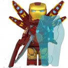 New Iron Man with Nano suit Lego Avengers End Game Superheroes Minifigure Block Toys