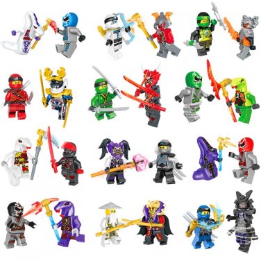 Ninja superhero Lloyd Jay Kai Cole Building Blocks Minifigure toys 