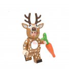 Boy With Deer Animal Costume Lego Custom Theme Minifigure Block Toys