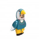 Boy With Macaw Bird Animal Costume Lego Custom Theme Minifigure Block Toys