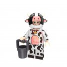 Boy With Cow Animal Costume Lego Custom Theme Minifigure Block Toys
