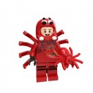 Boy With Spider Animal Costume Lego Custom Theme Minifigure Block Toys