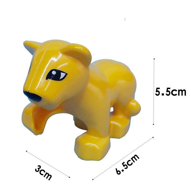 Little Lion Animal Model Figure Lego Minifigure Block Toys