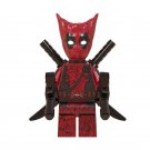 Groot With Deadpool Costume Lego Avengers Superheroes Minifigure Block Toys