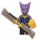 Groot With Thanos Costume Lego Avengers Superheroes Minifigure Block Toys