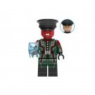 Red Skull With Tesseract Lego Avengers Superheroes Minifigure Block Toys