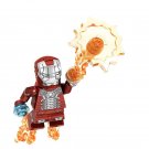 New Iron Man MK5 Lego Avengers Superheroes Minifigure Block Toys