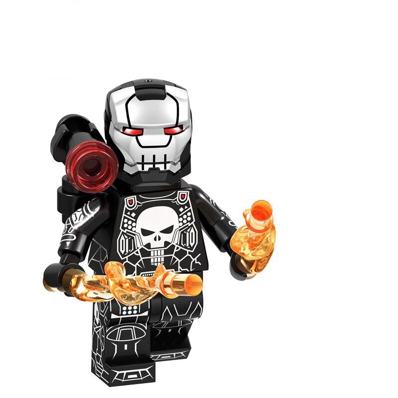 New War Machine Punisher Lego Avengers Superheroes Minifigure Block Toys