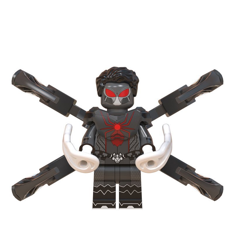 New Black Spiderman Lego Spider Man Far From Home Superheroes Minifigure Block Toys