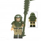 Close Combat Troop City Police With Gun World War 2 Lego Minifigure Building Block Toys