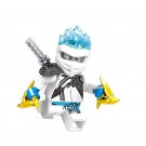 Zane Crystal Hair Lego Ninjago Forbidden Spinjitzu Superheroes Minifigure Block Toys