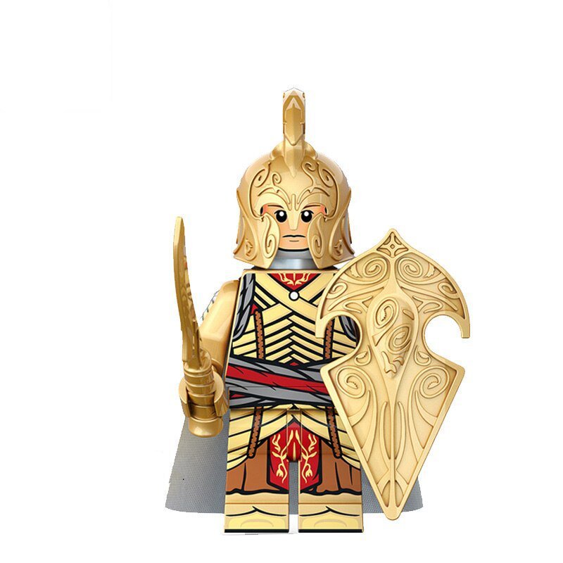 Noldor Elf Warior Type A Lego Lord Of The Rings Minifigure Block Toys