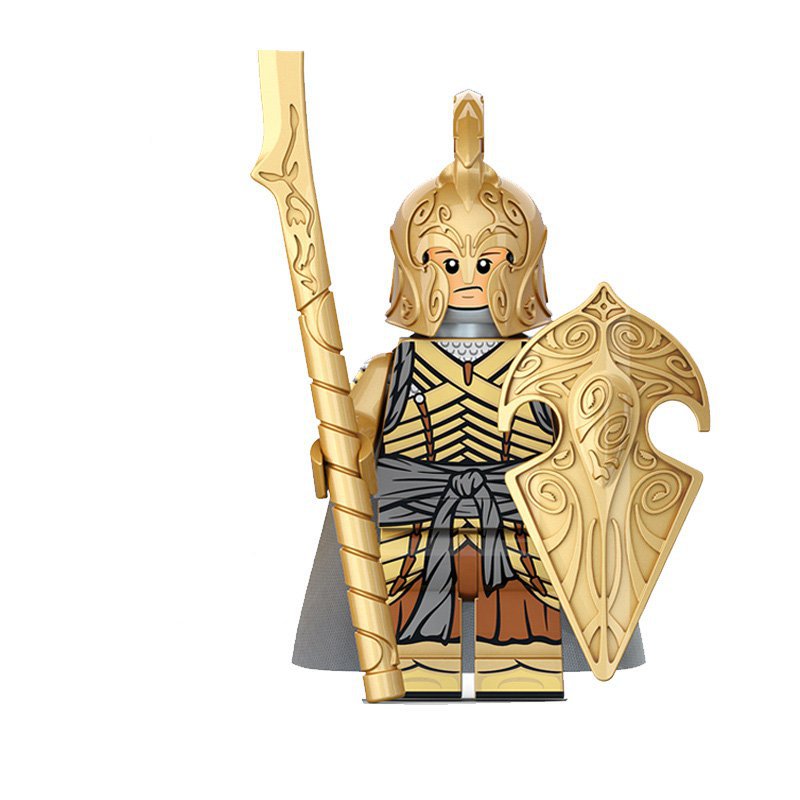 Noldor Elf Warior Type B Lego Lord Of The Rings Minifigure Block Toys
