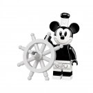 Mickey Mouse Black and White Lego Cartoon Theme Minifigure Block Toys