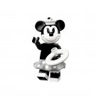 Minnie Mouse Black and White Lego Cartoon Theme Minifigure Block Toys