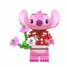 Christmas Santa Angel Stitch Lego Superheroes Minifigure Block Toys