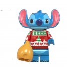 Christmas Santa Stitch Lego Superheroes Minifigure Block Toys