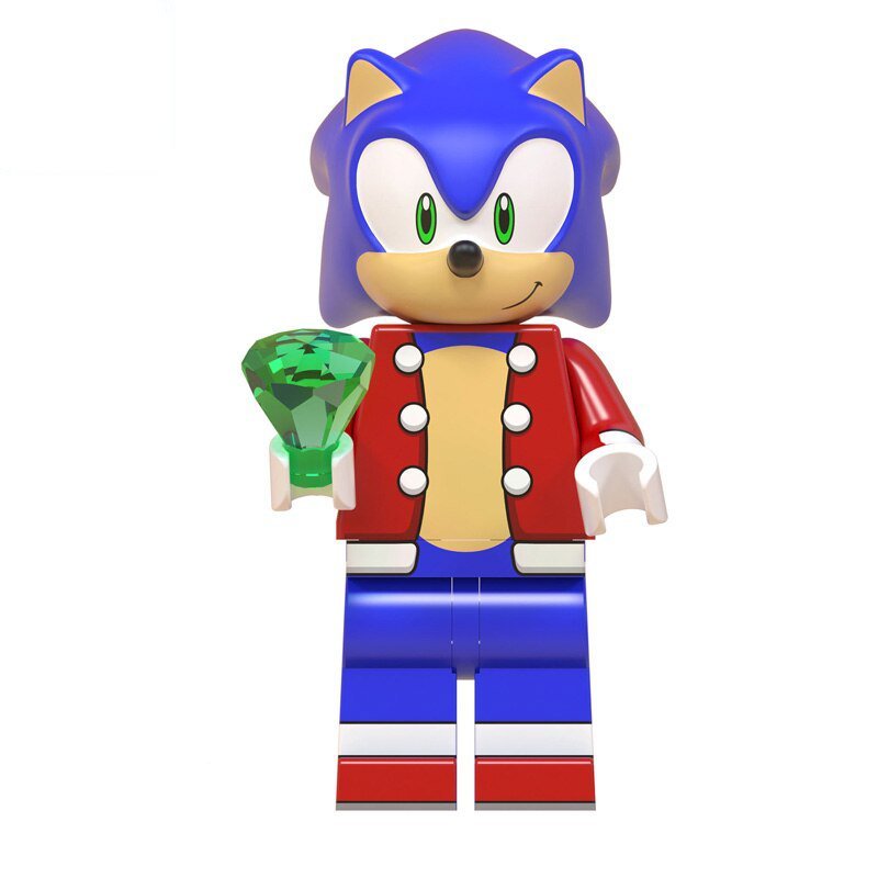 Christmas Santa Sonic Lego Superheroes Minifigure Block Toys